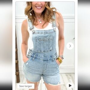 Judy Blue Light Blue Denim Overalls